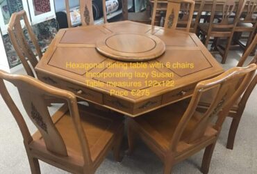 Dining Table with 6 Chairs