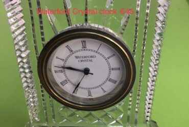 Clock, Waterford Crystal