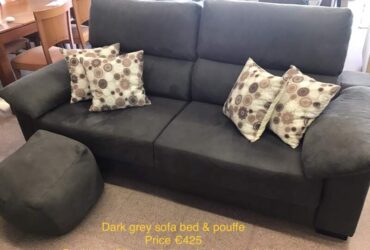 Sofa Bed, Grey
