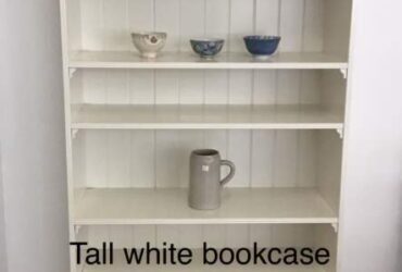 Bookcase, Tall, White