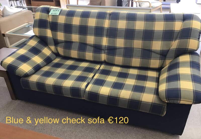 Check sofa
