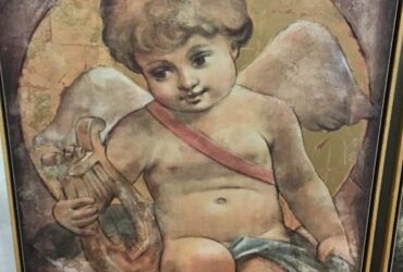 Pair of Cherub Pictures