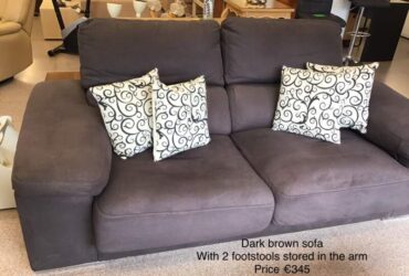 Dark Brown Sofa