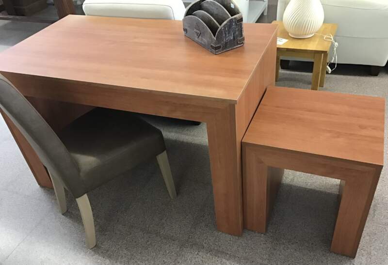Desk with Matching Side Table