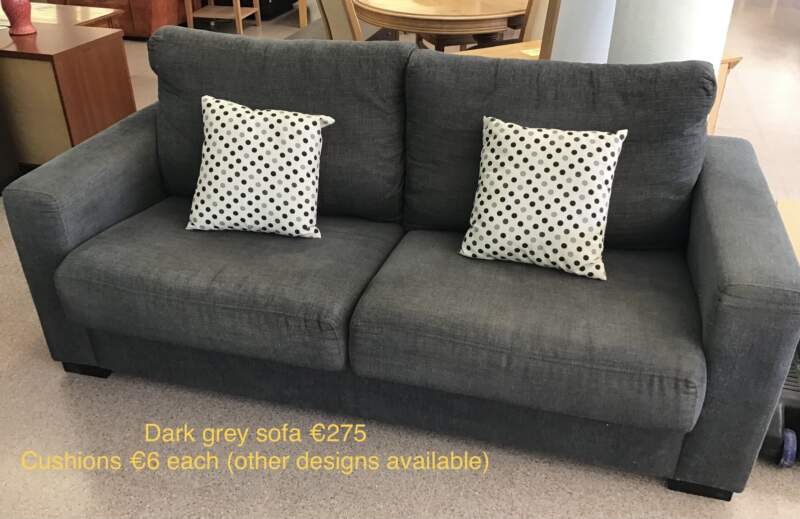 Dark Grey Sofa