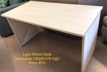 Light Wood Desk