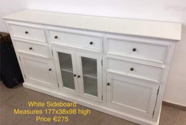 White Sideboard