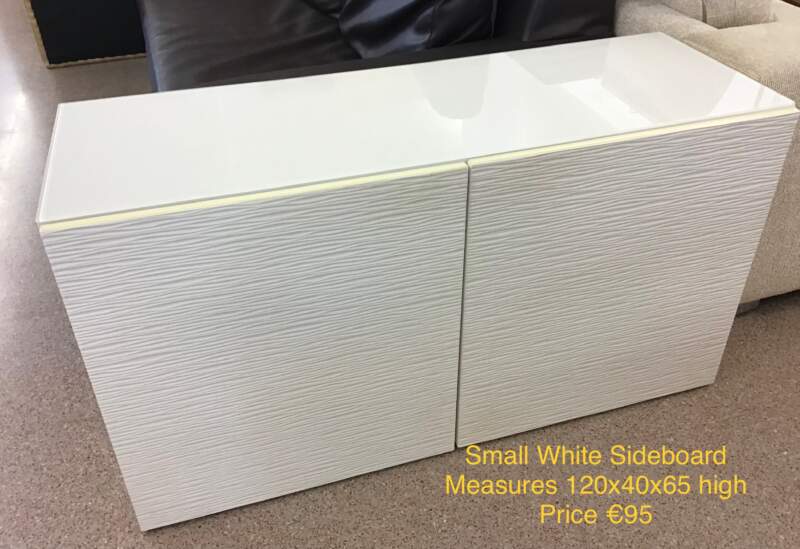 Small White Sideboard