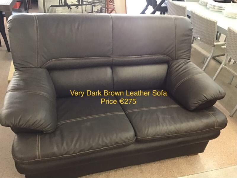 Two Seater Leather Sofa