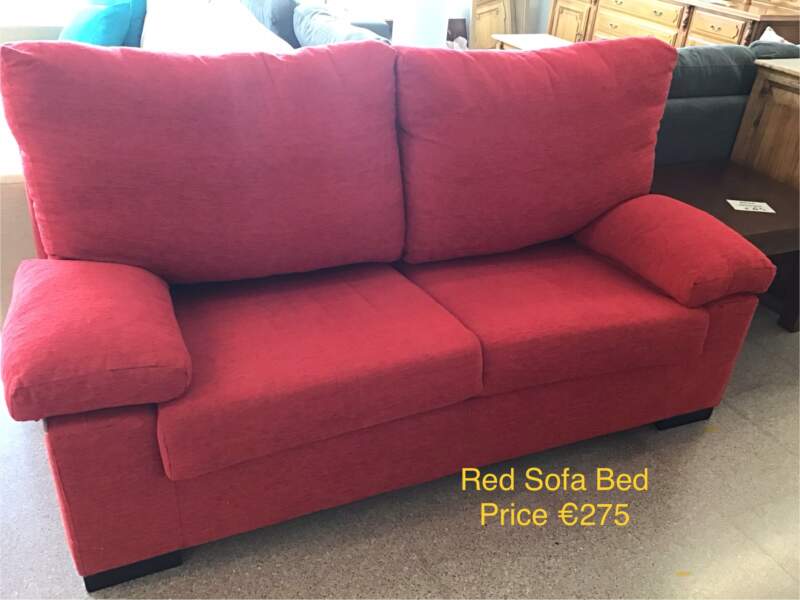 Red Sofa Bed