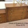 Chest of Drawers and Bedsides