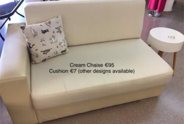 Cream Chaise