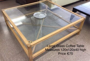 Large Square Coffee Table