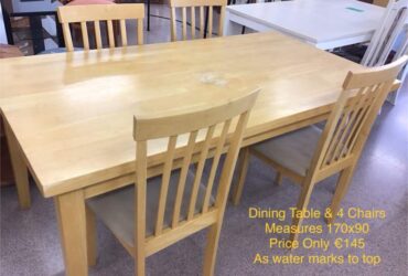 Table with 4 Chairs