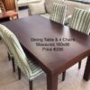 Dining Table & 4 Chairs