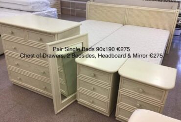 Matching Set & 2 Single Beds