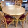 Round Dining Table & 4 Chairs