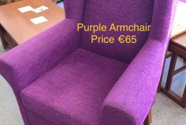 Purple Armchair