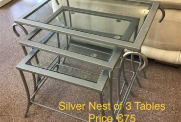 Silver Nest of Tables