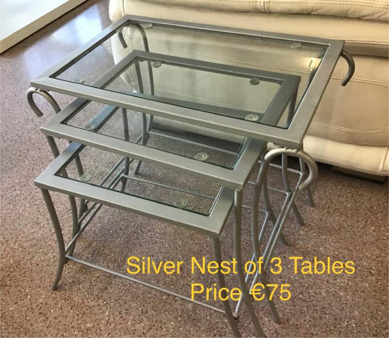 Silver Nest of Tables