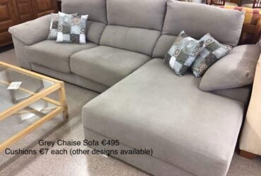 Grey Chaise Sofa