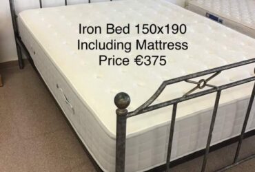 King Size Iron Bed