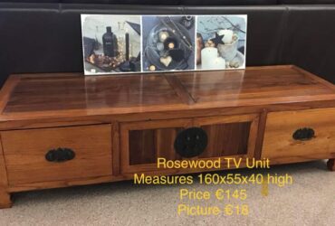 Rosewood TV Unit