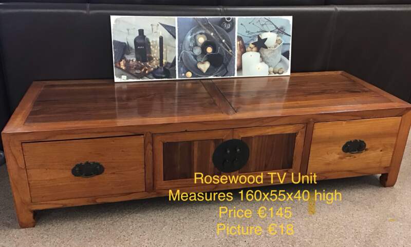 Rosewood TV Unit