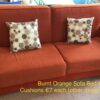 Burnt Orange Sofa Bed