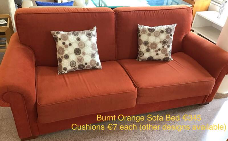 Burnt Orange Sofa Bed