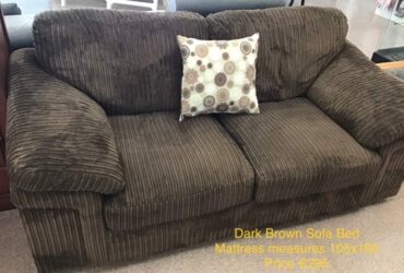 Dark Brown Sofa Bed