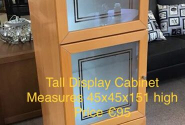 Tall Display Cabinet