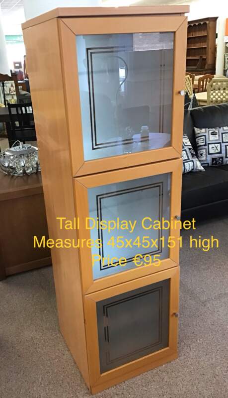 Tall Display Cabinet