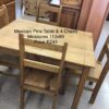 Mexican Pine Table & 4 Chairs
