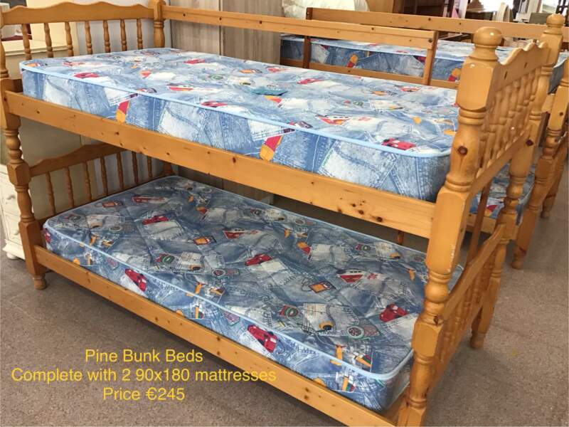 Pine Bunk Beds