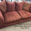 Rust Colour Comfy Sofa