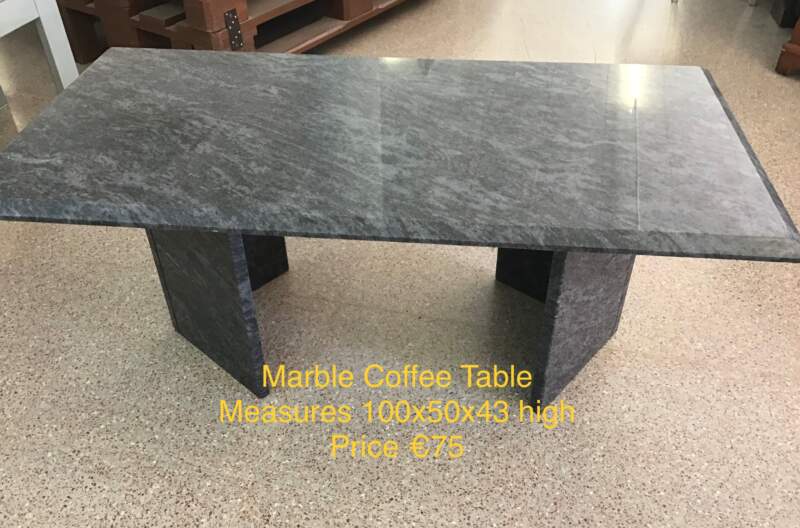 Heavy Granite Coffee Table