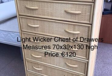 Wicker Chest of Drawers