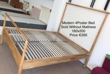 Modern 4 Poster Bed