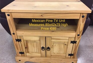 Mexican Pine TV Unit
