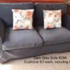 Dark Grey Sofa