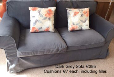 Dark Grey Sofa