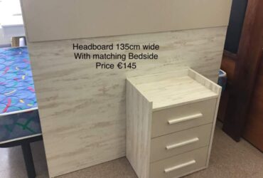 Modern Headboard & Bedside