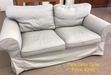 Pale Grey Sofa