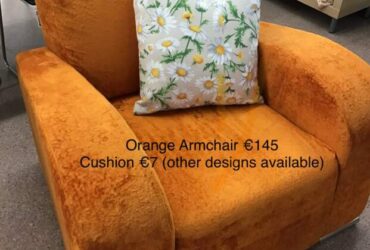 Orange Armchair