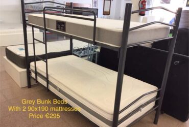 Grey Bunk Beds
