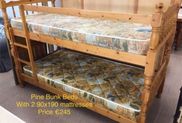 Pine Bunk Beds