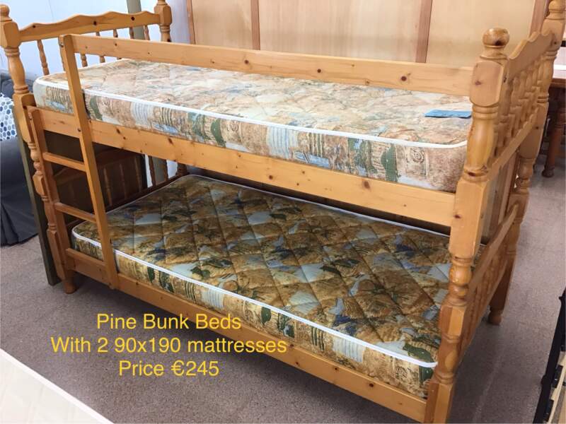 Pine Bunk Beds