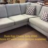 Duck Egg Chaise Sofa