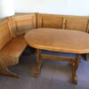 Pine Corner Bench & Table